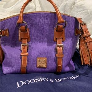 Dooney & Bourke Bristol Satchel and Pebble Grain Continental Clutch Wallet